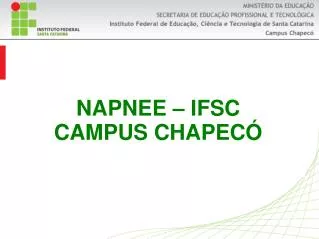 napnee ifsc campus chapec