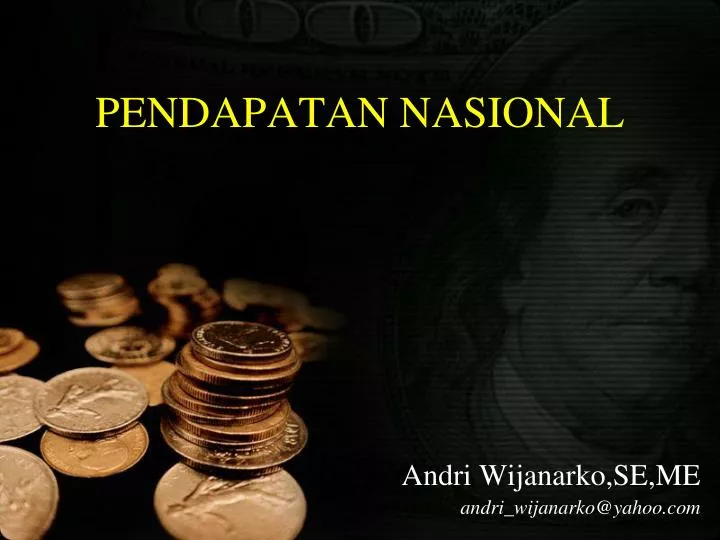 pendapatan nasional