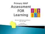 Primary MAP Assessment FOR Learning - slide 1