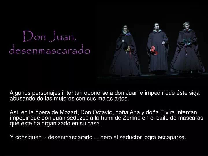 don juan desenmascarado