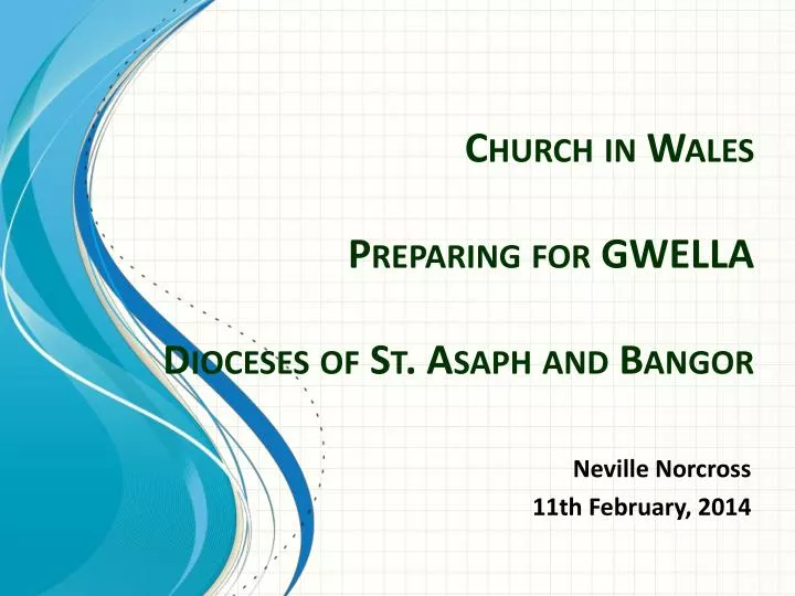 church in wales preparing for gwella dioceses of st asaph and bangor