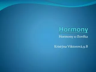 hormony