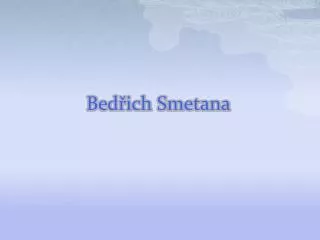 bed ich smetana