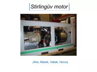 stirling v motor