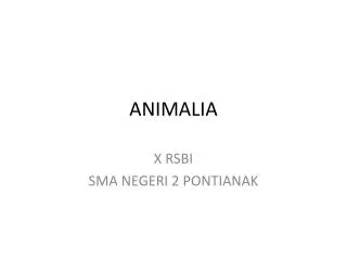 animalia