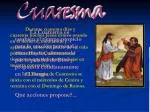 Cuaresma - slide 1
