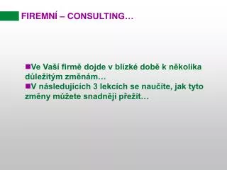 firemn consulting