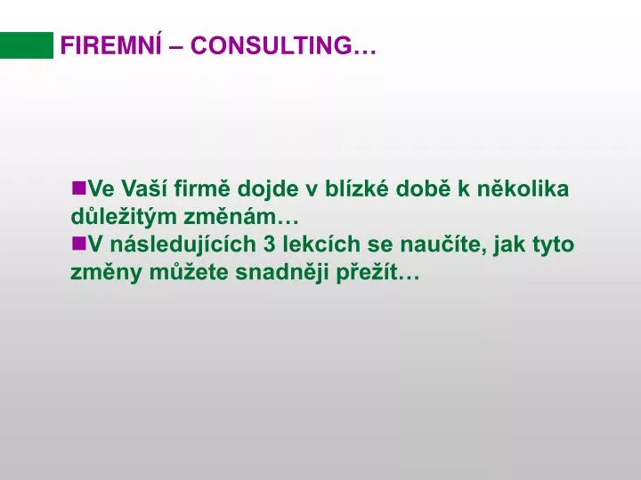 firemn consulting