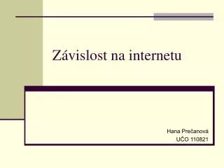 z vislost na internetu