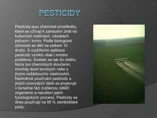 pesticidy