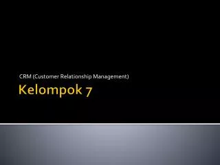crm customer relationship management