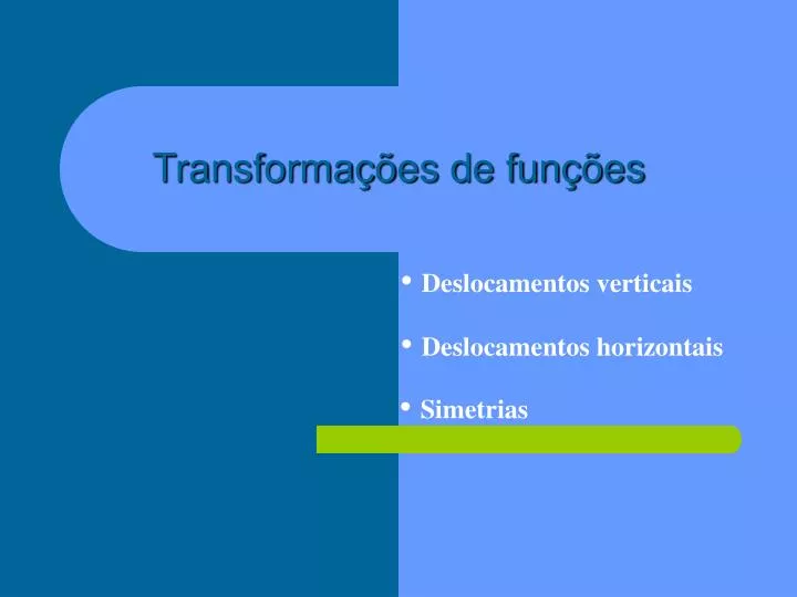 transforma es de fun es