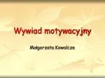Wywiad motywacyjny - slide 1