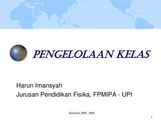 pengelolaan kelas