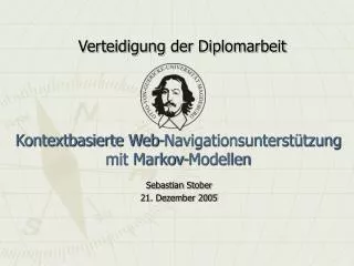 kontextbasierte web navigationsunterst tzung mit markov modellen