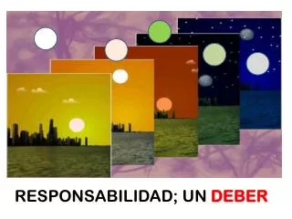 responsabilidad un deber
