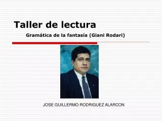 taller de lectura