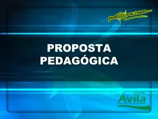 proposta pedag gica