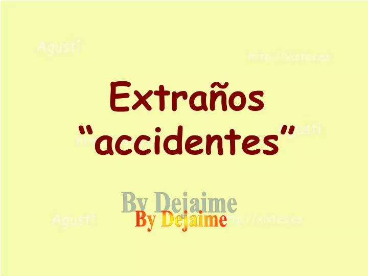 extra os accidentes