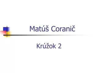 mat corani