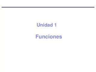 funciones