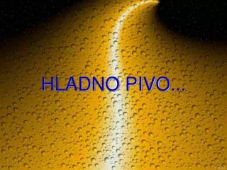 hladno pivo