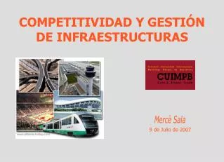 competitividad y gesti n de infraestructuras