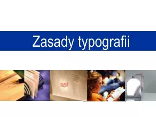 zasady typografii