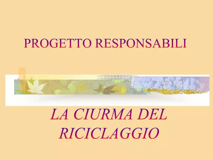 progetto responsabili