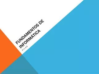 fundamentos de inform tica