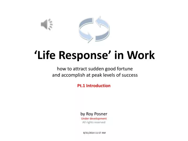 life response in work