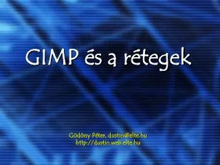 gimp s a r tegek