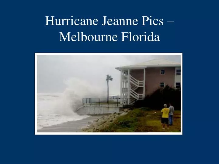 hurricane jeanne pics melbourne florida