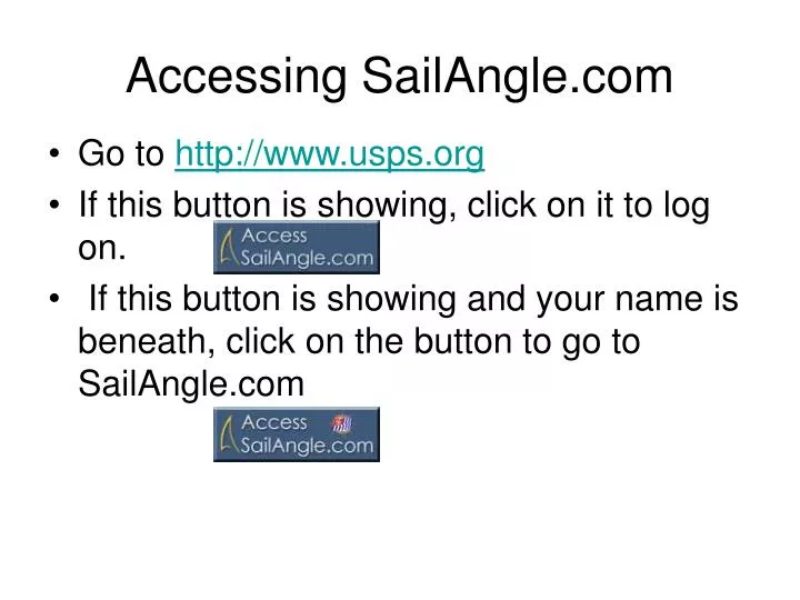accessing sailangle com