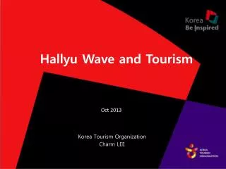 Hallyu Wave and Tourism