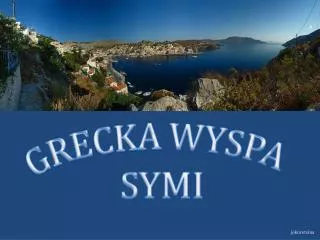 GRECKA WYSPA SYMI