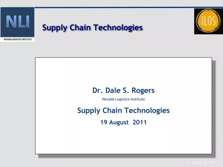 supply chain technologies