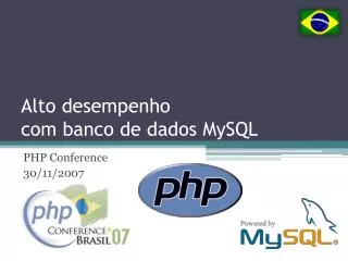 alto desempenho com banco de dados mysql