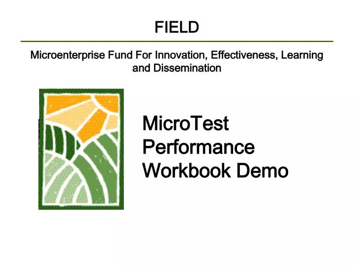 field microenterprise fund for innovation effectiveness learning and dissemination