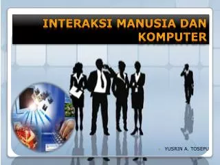 interaksi manusia dan komputer