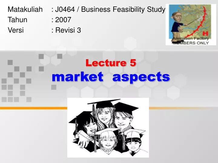 lecture 5 market aspects