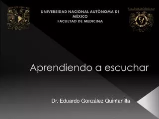 aprendiendo a escuchar