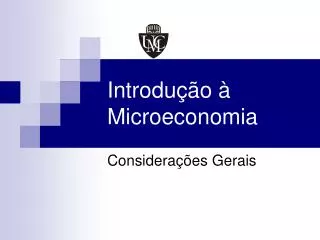introdu o microeconomia