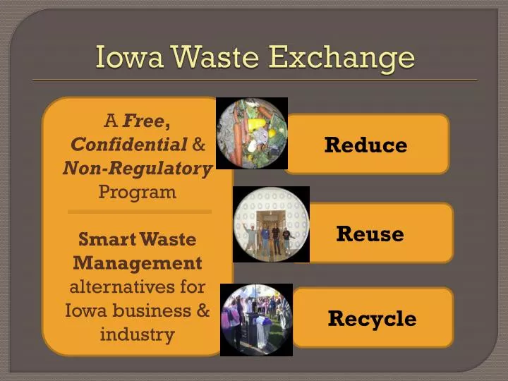 iowa waste exchange