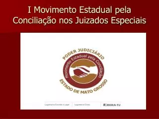 i movimento estadual pela concilia o nos juizados especiais