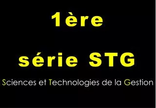s ciences et t echnologies de la g estion