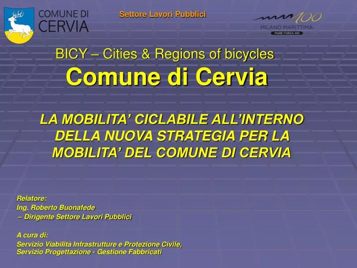bicy cities regions of bicycles comune di cervia