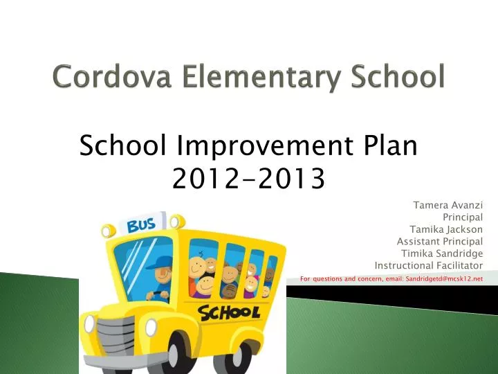cordova elementary school