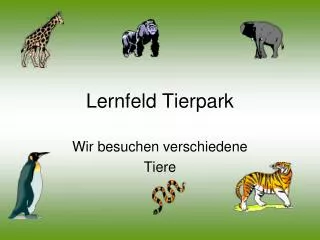 lernfeld tierpark