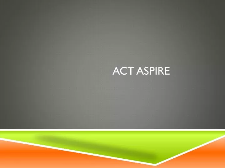 act aspire